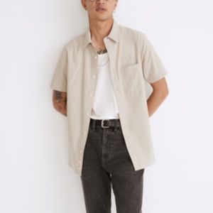 NWT Crinkle Cotton Perfect Shirt